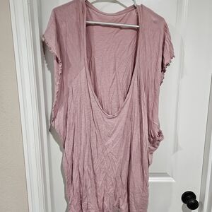Torrid Dusty Pink Women's Tunic Top